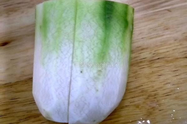 腌白萝卜的做法图解1