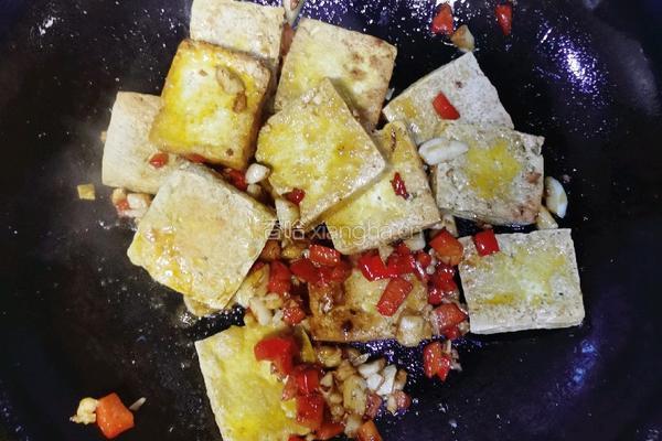 糖醋煎豆腐的做法图解4