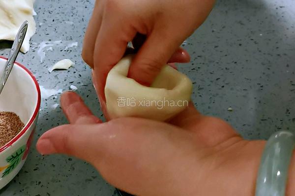 关中小吃 脆皮红糖油糕的做法图解13