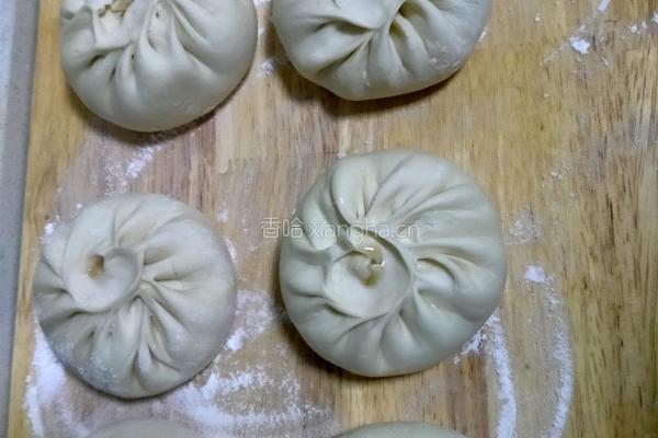 肉包子的做法图解13