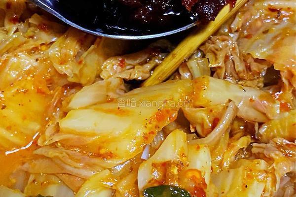 韩式辣白菜肥牛汤锅的做法图解5