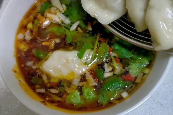 酸汤水饺的做法图解8