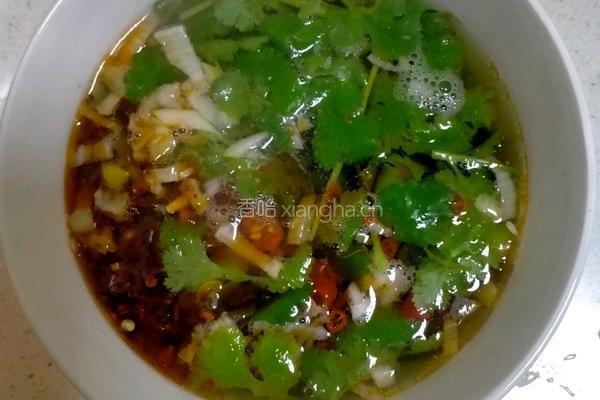 酸汤水饺的做法图解7