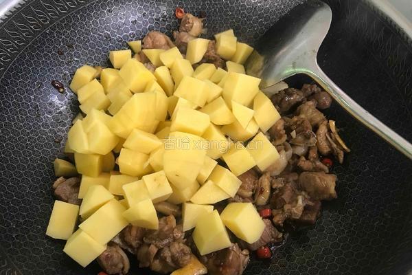 鸭腿烧土豆的做法图解4
