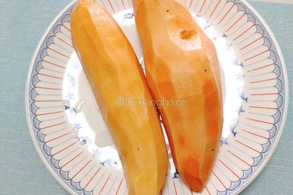 香煎红薯的做法图解2