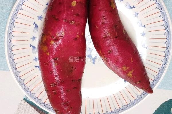 香煎红薯的做法图解1