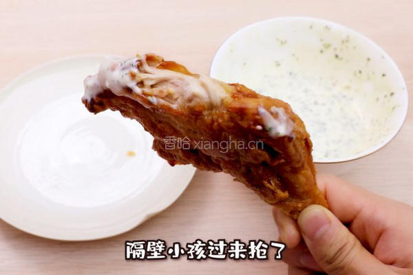 薄荷椰香鸡腿的做法图解6