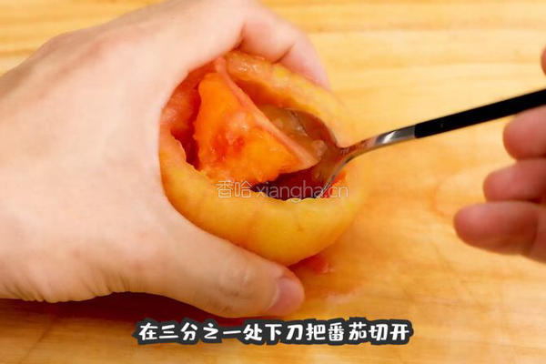 番茄虾滑的做法图解4