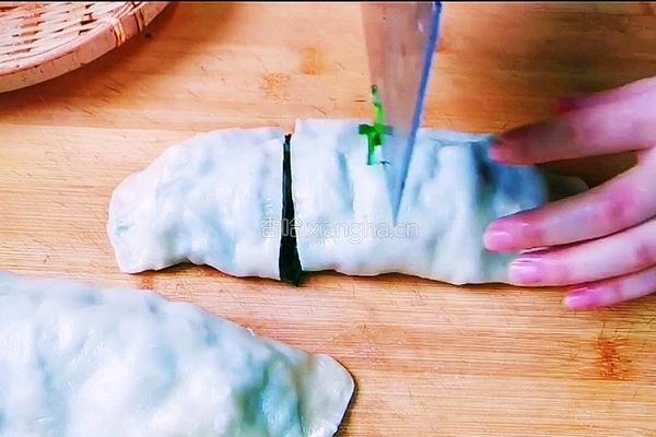 陕西小吃 韭菜孜卷 的做法图解17