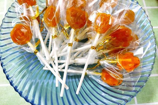 橙子味棒棒糖的做法图解12