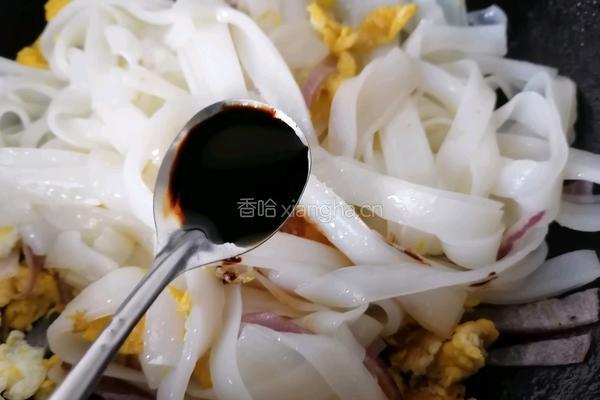 鸡蛋炒河粉的做法图解10