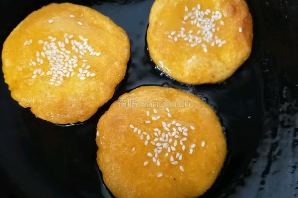 南瓜糯米饼的做法图解11