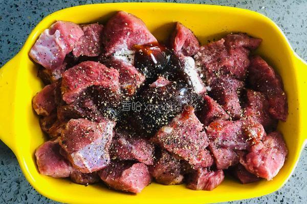 简单美味的杏鲍菇牛肉粒的做法图解6