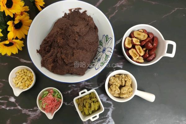 红豆沙八宝饭的做法图解3