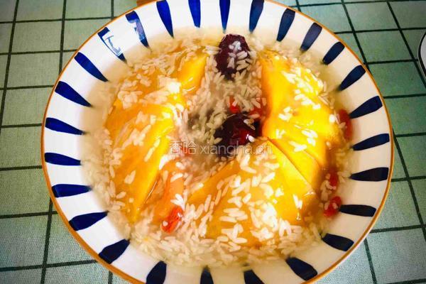 醪糟蒸南瓜