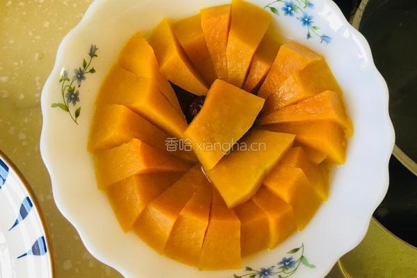 醪糟蒸南瓜的做法图解3