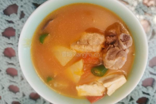 番茄土豆炖排骨的做法图解13