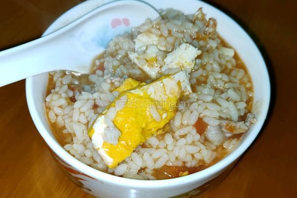 剩米饭新吃法 番茄鸡蛋烩饭的做法图解12