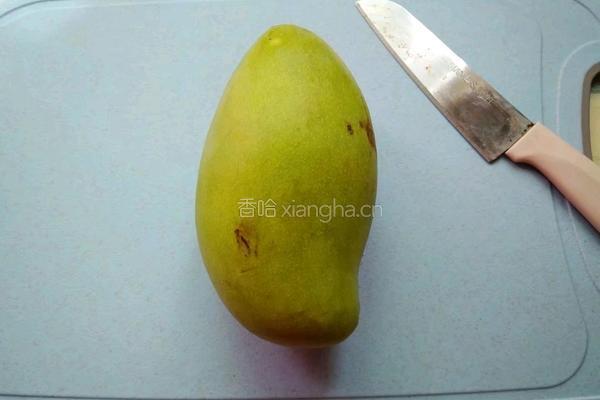 芒果紫薯奶香芋圆的做法图解2