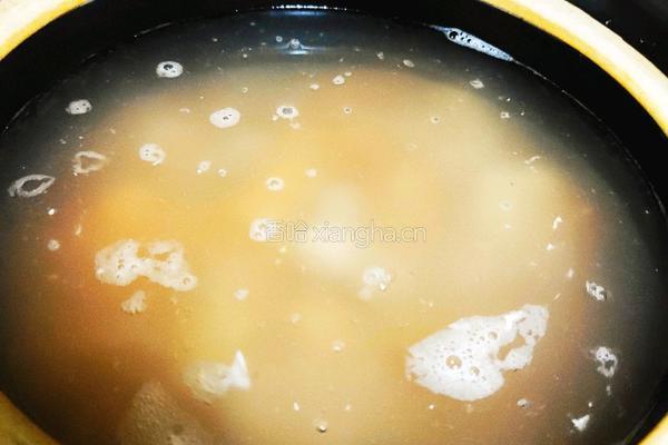 蕃薯丸子糖水的做法图解3