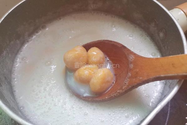 豆浆南瓜小圆子的做法图解11