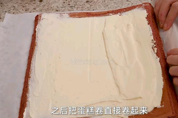 红丝绒蛋糕卷的做法图解9