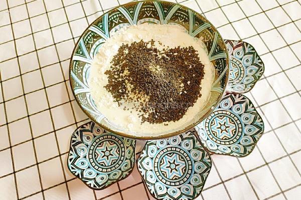 黑芝麻心形煎饼的做法图解4