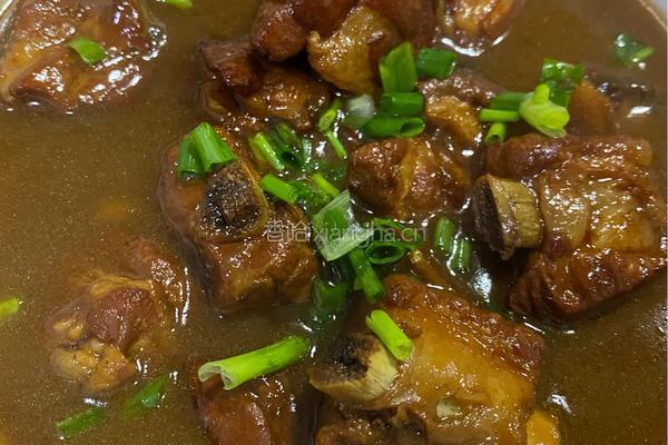 浓油赤酱版红烧排骨的做法图解12