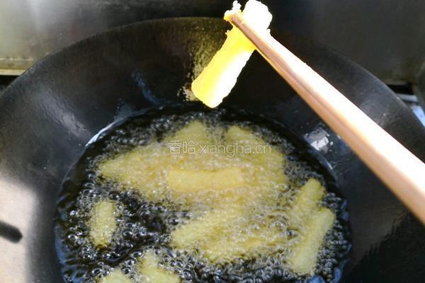 油炸豌豆粉的做法图解7