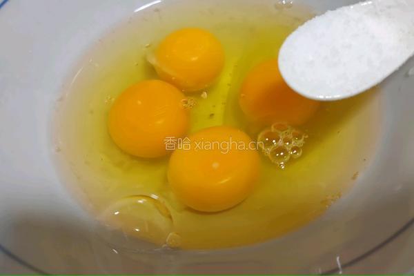 冬笋韭菜炒鸡蛋的做法图解5