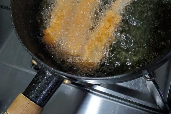 可乐饼和炸虾的做法图解16