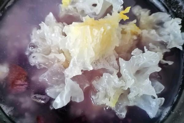 紫薯银耳粥的做法图解9