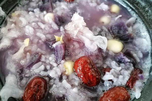 紫薯银耳粥的做法图解11
