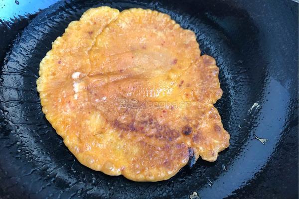 泡菜煎饼的做法图解4