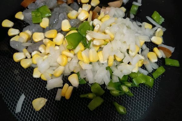 蛋挞焗饭的做法图解3