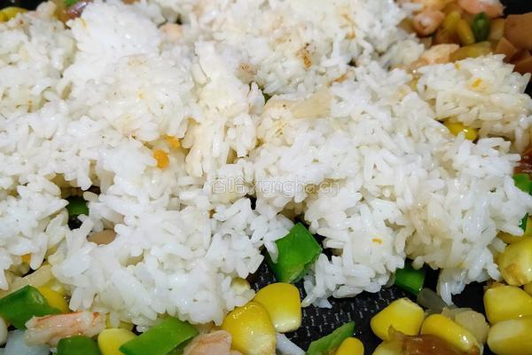 蛋挞焗饭的做法图解4