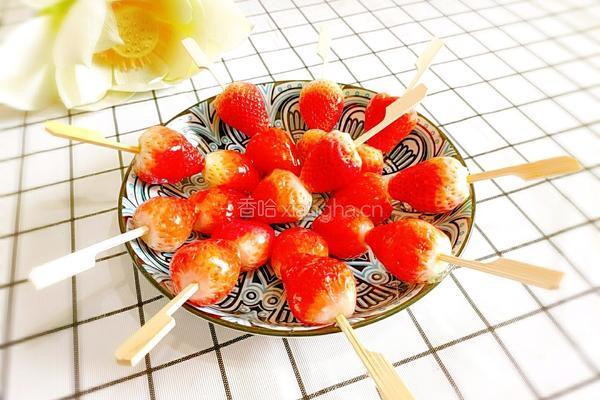 网红小串冰糖葫芦的做法图解1
