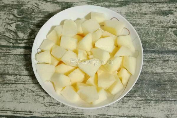 小米红枣苹果粥的做法图解7