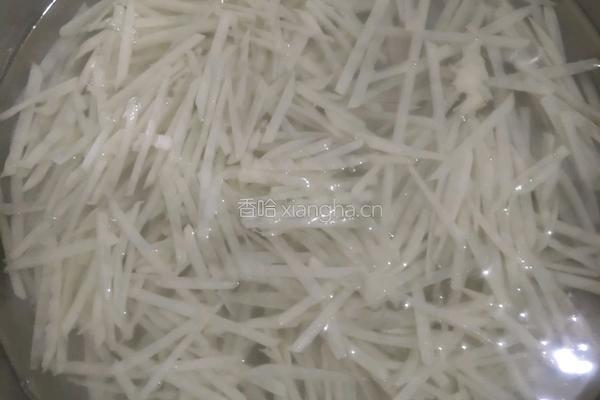 私房土豆丝的做法图解1