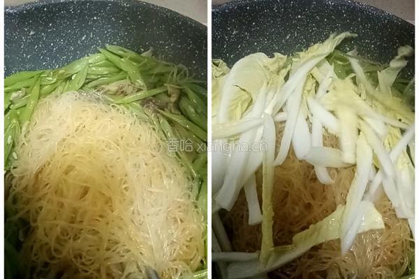 广式炒粉丝的做法图解8
