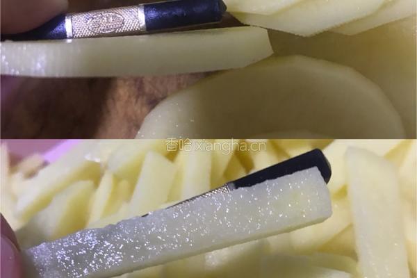 炸薯条的做法图解2