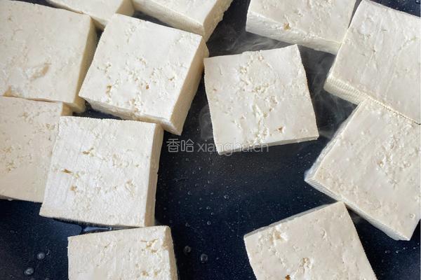 煎豆腐的做法图解4