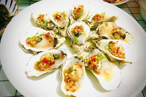 蒜蓉粉丝蒸生蚝的做法图解8