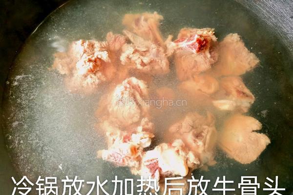 土豆牛骨头胡萝卜的做法图解2