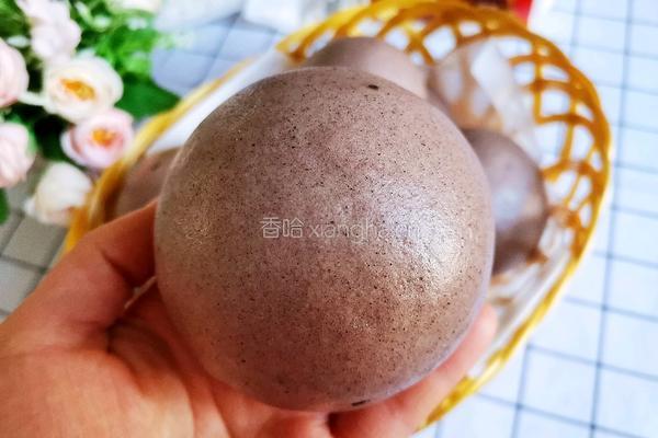 纯手工黑芝麻馒头的做法图解12
