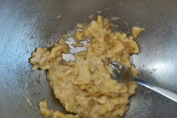 低卡饱腹～香蕉燕麦挞的做法图解2