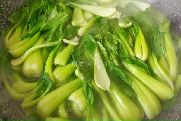 香菇上海青的做法图解5