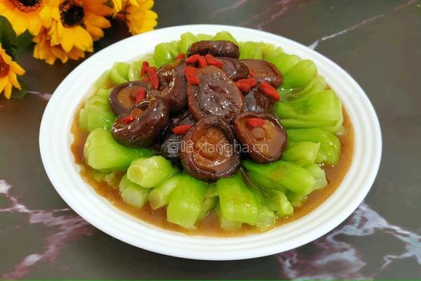 香菇上海青的做法图解15