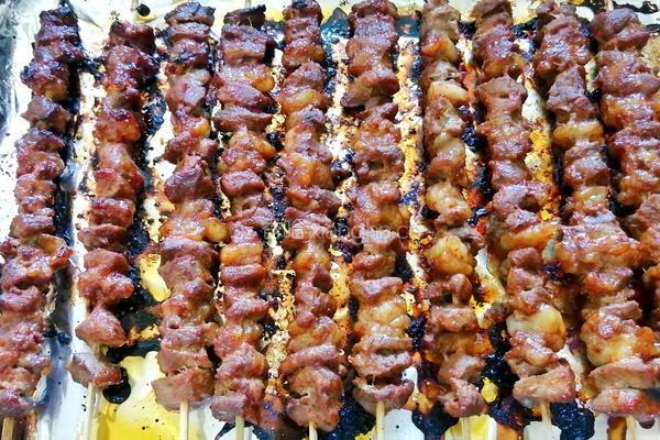 自制羊肉串（烤箱版）的做法图解11