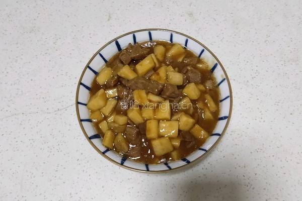 杏鲍菇炒牛肉粒的做法图解9